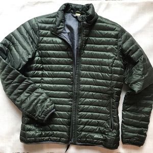 Eddie Bauer lightweight down coat